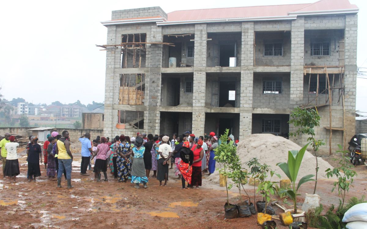 Uganda-FLC The family life center that is being built in Uganda near the capital city's dumpsite.