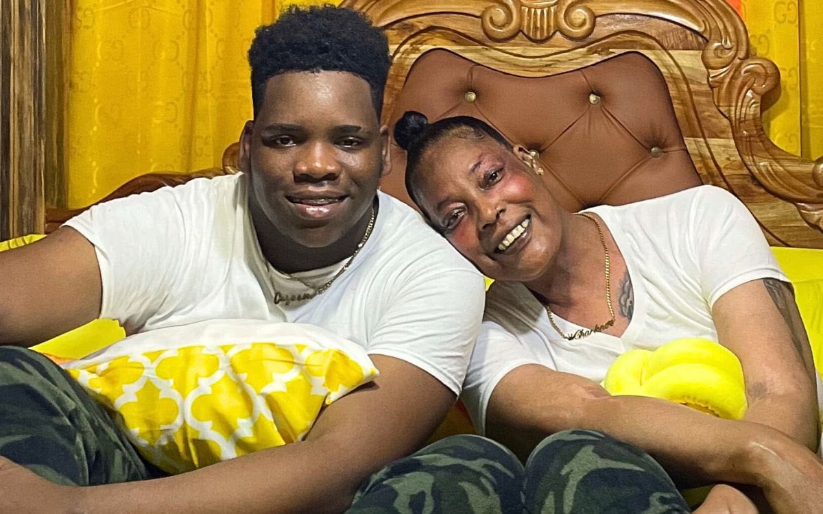 Jamaica Cassem and his Good Samaritan, his mother