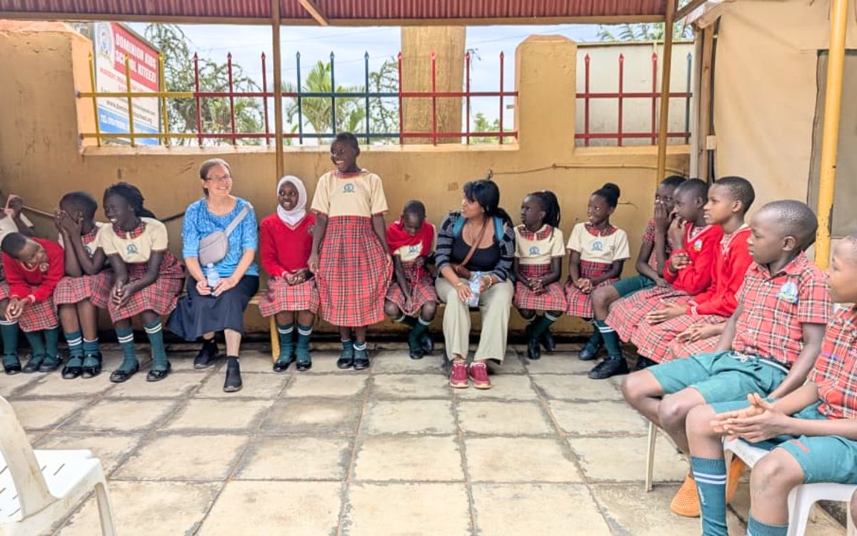 scholars in Uganda with Trinity Health doctors
