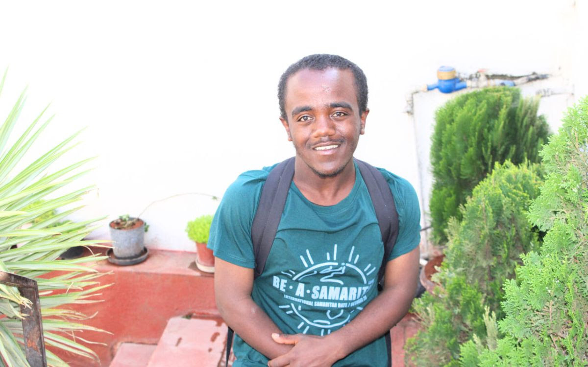 Picture of Mikias now, at age 16. He's an International Samaritan scholar in grade eight.
