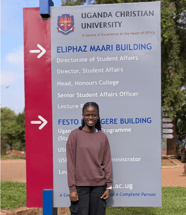 Atwine at University