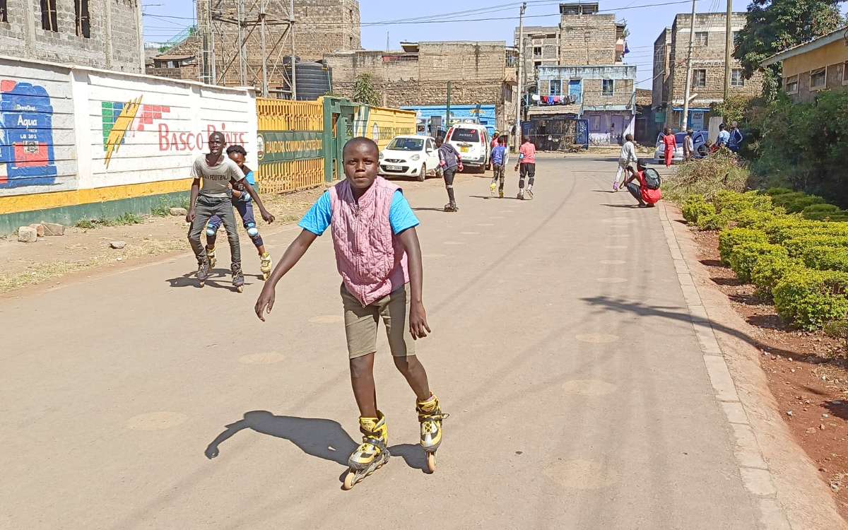 Alex skating