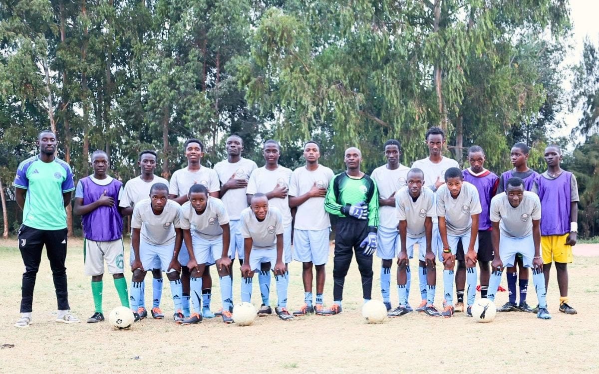 Our football club in Kenya