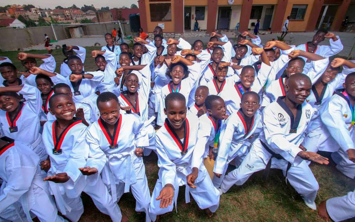 scholarship students in Uganda are learning self defense